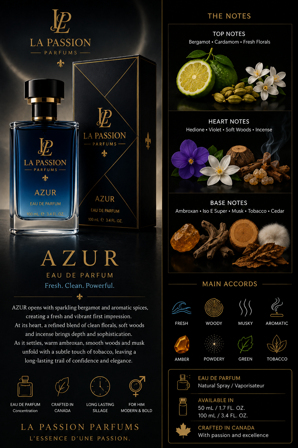 AZUR – La Passion - Eau de Parfum